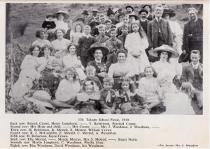 Takapu Road School Picnic, c. 1910 