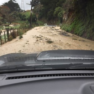 Flooding in Takapu Valley May 2015