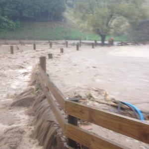 Flooding in Takapu Valley May 2015