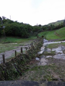 Flooding in Takapu Valley May 2015