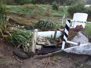 Flooding in Takapu Valley May 2015